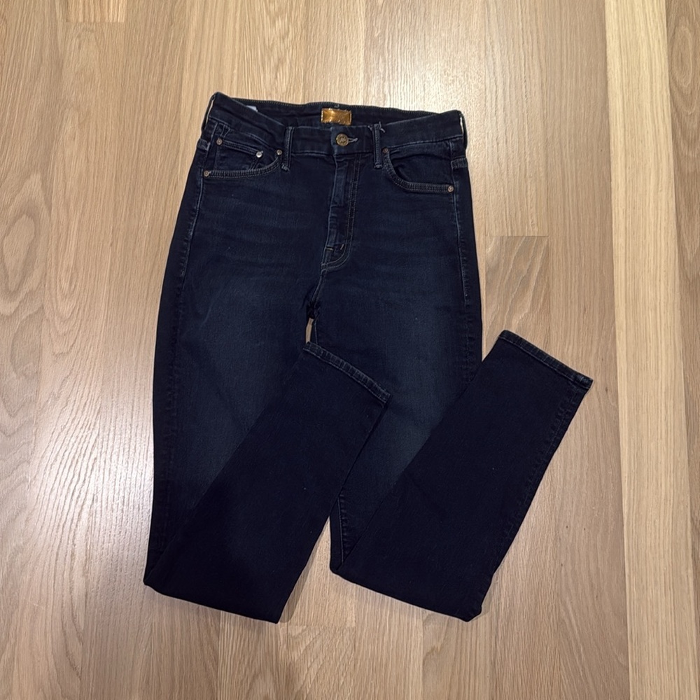 MOTHER High Waisted Looker in Coffee, Tea or Me size 27 - Picture 2 of 8